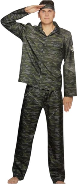 Hot Soldaten Pak voor Mannen – Sexy Militair Outfit – Large — thumbnail 2