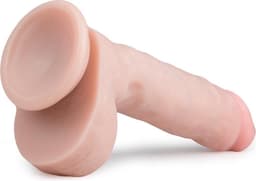 EasyToys - Realistische Dildo met Balzak - Dildo met Zuignap - 22,5 cm - Dildo's - Sex Toys voor Vrouwen en Mannen - Dildo Mannen Anaal - Beige — thumbnail 4