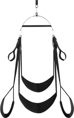VIN® Sex Schommel - Sex Swing Extra Stevig – Seksschommel – Seksspeeltjes voor Koppel – Seks Schommel BDSM – Erotiek Toys - Sex Sling – Love Swing – Discreet Verpakt – Zwart — thumbnail 7