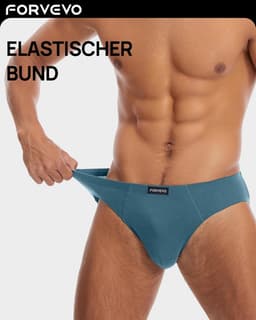 Set van 7 Heren Onderbroeken Katoen Ademend Klassiek Ondergoed — thumbnail 5