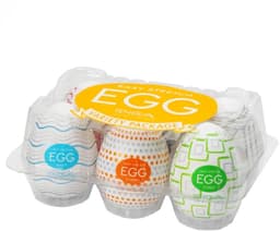Tenga EGG Variety Pack - Standard - masturbator mannen - mini masturabator - sextoy mannen — thumbnail 1