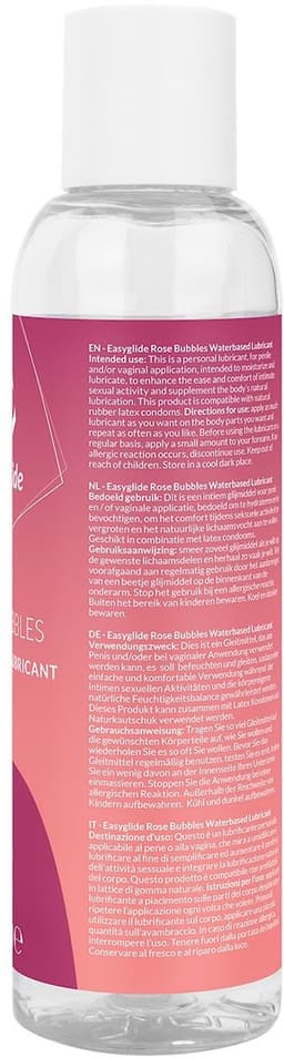 EasyGlide - Rosé Bubbels Glijmiddel op Waterbasis - 150 ml — thumbnail 6