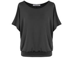 Oversized T-shirt met Vleermuismouwen voor Dames - Comfortabel en Stylish