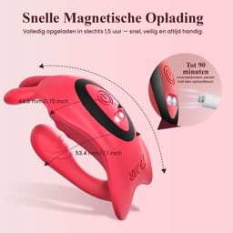 Orgazmate Vibi Vibrators voor Vrouwen - Sex Toys voor Koppels - Clitoris Stimulator - 9 Vibratiestanden - Vibreert op Muziek - Met App Control — thumbnail 4