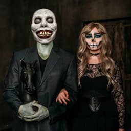 Griezelig Demonenmasker Latex voor Halloween Carnaval en Cosplay Feesten — thumbnail 5