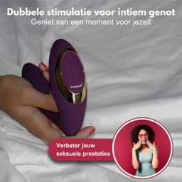 Stargoods Double Date Vibrator - Vibrators voor Vrouwen - Sex Toys voor Vrouwen - Clitoris Zuiger - Fluisterstil - Krachtig — thumbnail 3