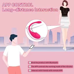 Vibrerend Ei voor Clit & G-spot met App besturing - Clitoris Satisfyer - Sex Toys voor Koppels - Vibrator - Roze - Vibrators voor Vrouwen - Seks Speeltjes voor Koppels — thumbnail 5