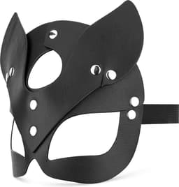 Bedroom Fantasies - Kinky Kitty Masker - Zwart — thumbnail 5