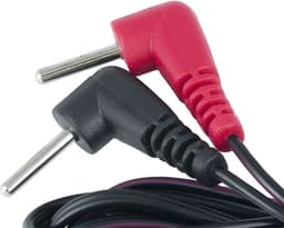ElectraStim - Electrosex - Kabel met 90 Graden Plugs — thumbnail 2