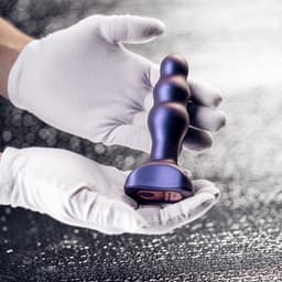 Hueman - Space Invader - Vibrerende en Stotende Buttplug - Buttplugs - Buttplug Vibrator - Anal Plug - Sex Toys voor Vrouwen en Mannen - Seksspeeltjes - Paars — thumbnail 21