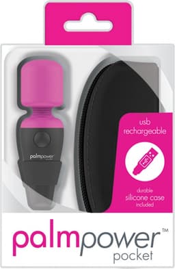 PalmPower Pocket Wand Massager - roze — thumbnail 6