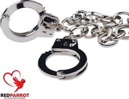 Teenboeien BDSM - RVS - Bondage - One size - Ketting - 2 boeien — thumbnail 3