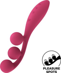 Satisfyer 'Tri Ball 1', 20,5 cm, oplegvibrator, 3 motoren — thumbnail 11