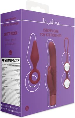 Loveline by Shots - LOVE047 - Spannende Geschenkdoos met Diverse Toys - Zwart/Wit/Rood — thumbnail 2