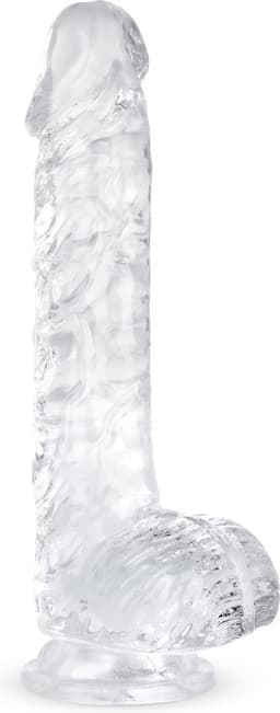 Jelly Dildo met Ballen - 15 cm — thumbnail 1