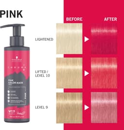 Schwarzkopf - Chroma ID Bonding Pink Color Mask - 300ml — thumbnail 2