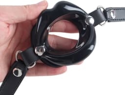 Banoch - Gag kissy lips - Zwart - bondage — thumbnail 2