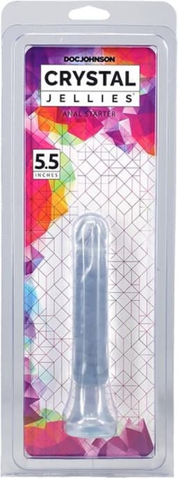 Doc Johnson Anal Starter  Dildo - Transparant - 15,3 cm — thumbnail 2