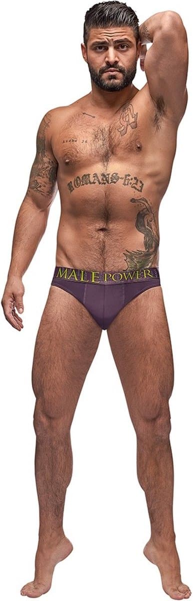 Male Power Avant-Garde - Verstrakkende Moonshine eggplant L/X — afbeelding 1