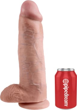 Pipedream King Cock realistische dildo Cock - With Ballskin beige - 12 inch — thumbnail 5