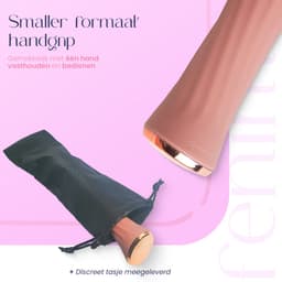 FENIMA vibrator voor vrouwen - 20 Vibratiestanden & 8 Snelheden - Sex Toys voor koppels - Seksspeeltjes - Roze — thumbnail 4