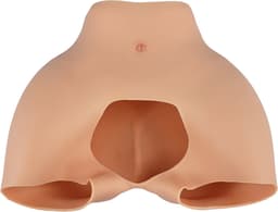 Bodysuit (kort model) - brede heupen en ronde billen - Crossdresser - Transgender - Mastectomie - Wearable body - kunstvagina - Femboy - Cosplay - vagina - 100% hypoallergene medische siliconen - Body4Everybody — thumbnail 3