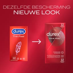 Durex - Condooms - Thin Feel - 2x 12 stuks - Voordeelverpakking — thumbnail 3