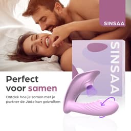 Sinsaa Vibrator 3-in-1 - Sex Toys voor Koppels & Vrouwen - Vibrators voor Vrouwen - Intense G-Spot & Clitoris Stimulator - Dildo Vibrators — thumbnail 4