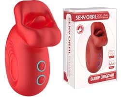 Tongvibrator - Clitoris Zuiger - Vibrator - Bef Vibrator - Clitoris Stimulator - Sex Toys voor vrouwen - 10 standen - Siliconen - Cadeau - Voor haar- Voor hem - Sex speeltje