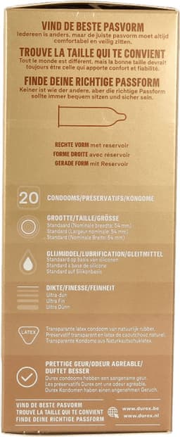Durex Condooms Nude Huid-Op-Huid Gevoel - 20st - Ultra Dun — thumbnail 11