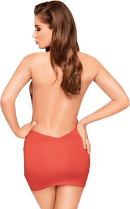 Penthouse Lingerie Heart Rob - Erotische Jurk - Maat L/XL - Rood — thumbnail 9