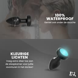 Toys Hub® Vibrerende Buttplug met Afstandsbediening - Ebook Anaal Genot - 10 Vibraties - Voor Mannen & Vrouwen - Waterproof - Vibrator - Buttplugs - Anaal Plug - Sex Toys - Siliconen - Zwart — thumbnail 6