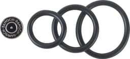 Banoch | cockring trio - classic set | zwart siliconen | Ø 35/45/55 mm | penisring — thumbnail 12
