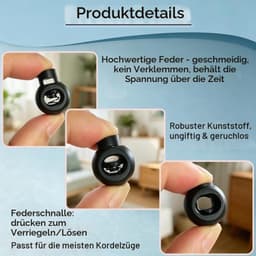12 Stuks koordstoppers, 1 gat — thumbnail 5