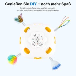 5-in-1 verstopspel kattenspeelgoedaccessoires, 10-delig — thumbnail 2