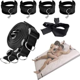 Bondage Set voor Stellen met Extreme Handboeien, Bedboeien en Voetboeien voor Spannende Avonden — thumbnail 5