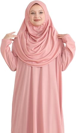 Moslimjurk voor Dames met Hijab, Abaya, Instant Gebedskleding Set, Islamitische Kleding, Dubai Kaftan, Jilbab, Burka — thumbnail 3