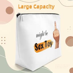 Opbergtas voor speeltjes - Grote capaciteit katoen-linnenmix - Ondeugend cadeau - Perfect voor koppels - ShopVlot — thumbnail 5