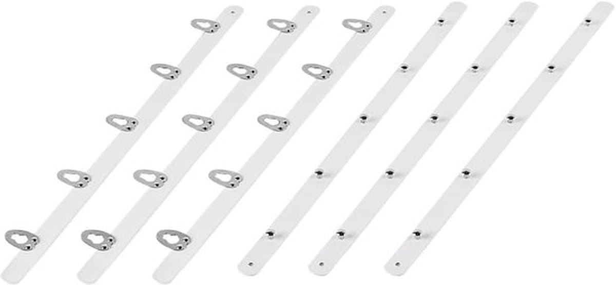 Corset Busk - 3 Stuks - Roestvrij Staal - Ondersteuning - Sluiting - Verstelbaar - Ideaal voor DIY-projecten - Corsetbeugel — afbeelding 1