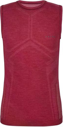 Heren Top van onderlaag Wool-Tech Light M S/l Sh wol functioneel materiaal sneldrogend 1 stuk, Rood Ruby 8830, XXL — thumbnail 5