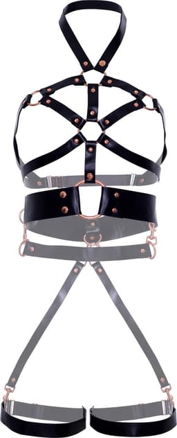 Vegan leather body harness — thumbnail 5