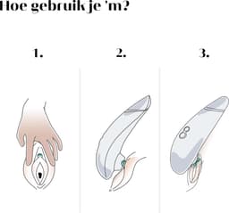 Womanizer - Premium 2 Luchtdruk vibrator - Zwart - 9 standen - Waterproof - Oplaadbaar — thumbnail 2