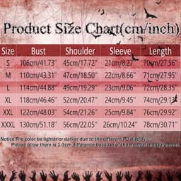 Heren Halloween T-shirt - Grafisch T-shirt - Feestkleding - Oversized Print - One Size - Zwart — thumbnail 3