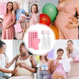 Gender Reveal Zeep - Feest Cadeautjes - Feest Vieren - Handgemaakte Herinnering - 10 Sets - Roze — thumbnail 2