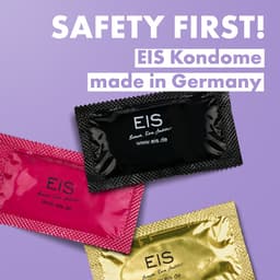 EIS condooms XXL-verpakking van 50 stuks | Voelen als echt en zijn flinterdun voor intens genot | Extra vochtig oppervlak — thumbnail 4