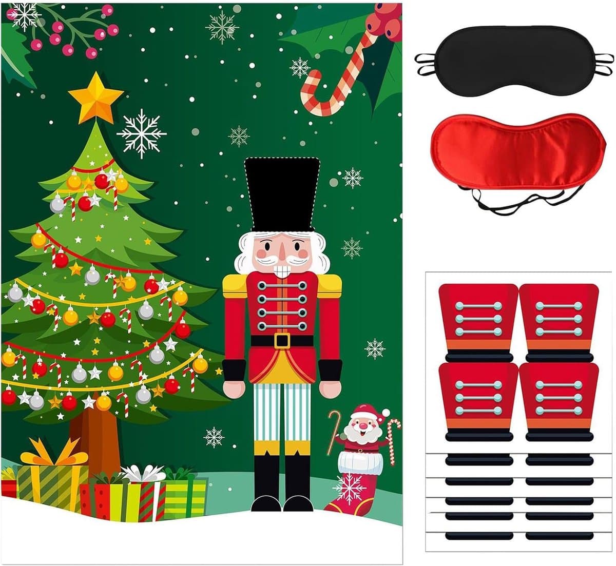 Kerst Spelletjes - Interactief Speelgoed - Familie Feestjes - Grappige Uitdaging - 51 x 28 cm — afbeelding 1