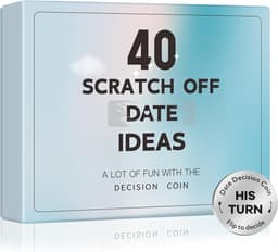 Date Ideeën Kaarten - Relatie Spel - Samen Ontdekken - 40 Kraskaarten - 2 Personen - Blauw — thumbnail 1