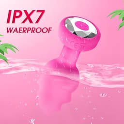 Oneay Vibrerende Anale Plug met Afstandsbediening – Prostaat Massager voor Mannen & Vrouwen – 10 Vibratiestanden – Draadloos Seksspeeltje – Kleine Buttplug voor Beginners – Stil & Waterbestendig – Roze rood — thumbnail 2