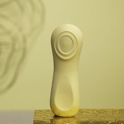 Doc Johnson - Sol - Rechargeable Silicone Pulsating Vibe - Yellow — thumbnail 2