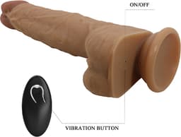 Pretty Love - Jonathan - Stotende Vibrator die levensecht aanvoelt - Medium Huidskleur — thumbnail 5
